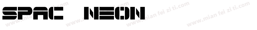 spac3 neon字体转换